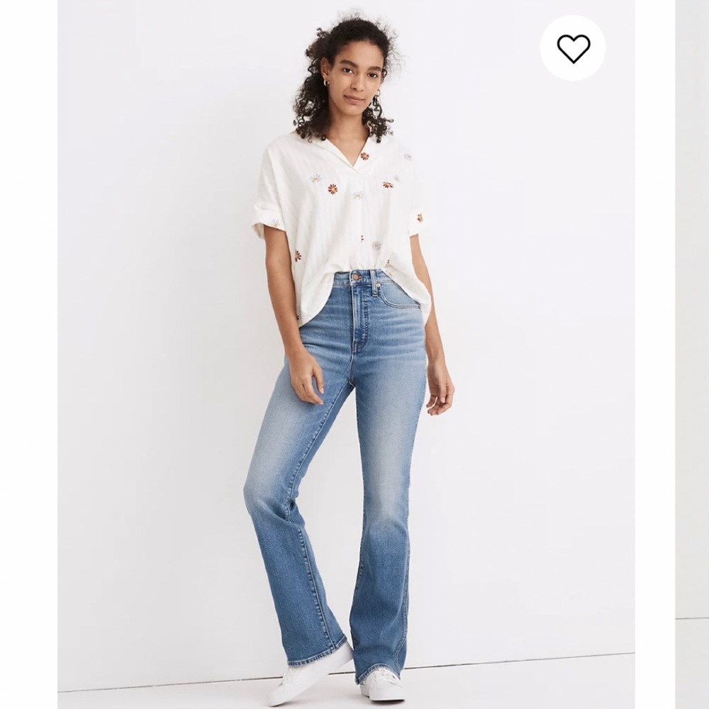 Madewell 90s High Rise Boot Cut Jean 25